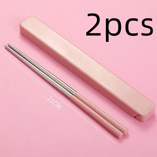 Eco-Preferred Portable Chopsticks With Case