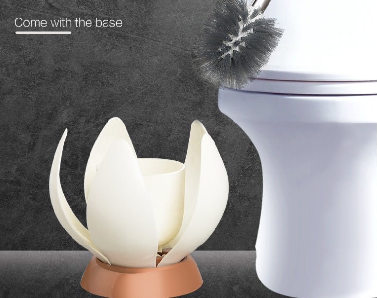 Soft Bristle Toilet Brush + Flower Holder