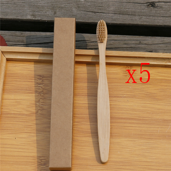 Natural Bamboo Soft Bristle Toothbrush