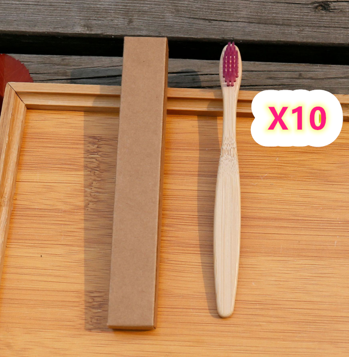 Natural Bamboo Soft Bristle Toothbrush