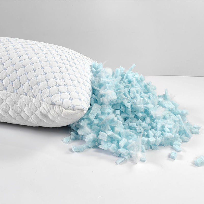 Bamboo Fiber Crushed Sponge Pillow