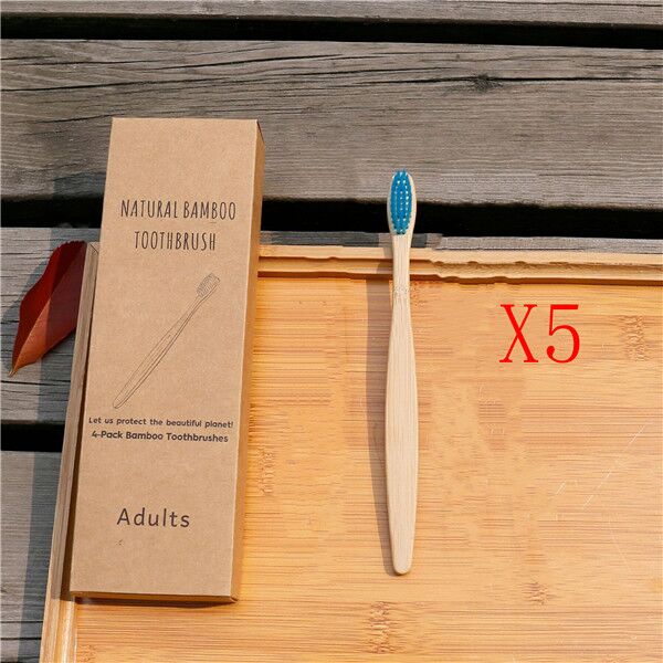 Natural Bamboo Soft Bristle Toothbrush