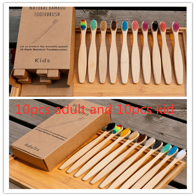 Natural Bamboo Soft Bristle Toothbrush