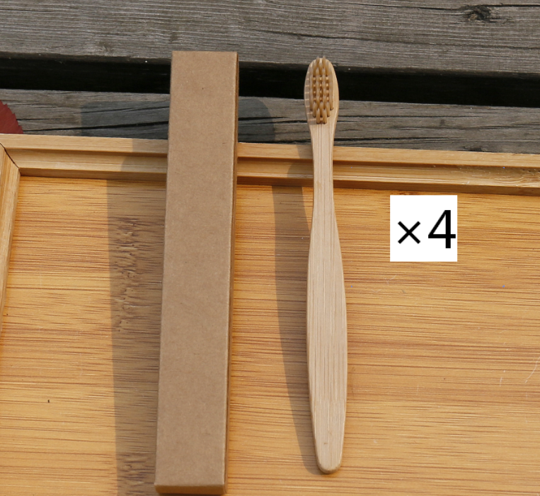 Natural Bamboo Soft Bristle Toothbrush