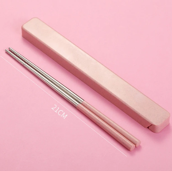 Eco-Preferred Portable Chopsticks With Case