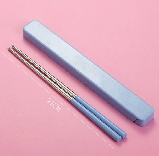 Eco-Preferred Portable Chopsticks With Case