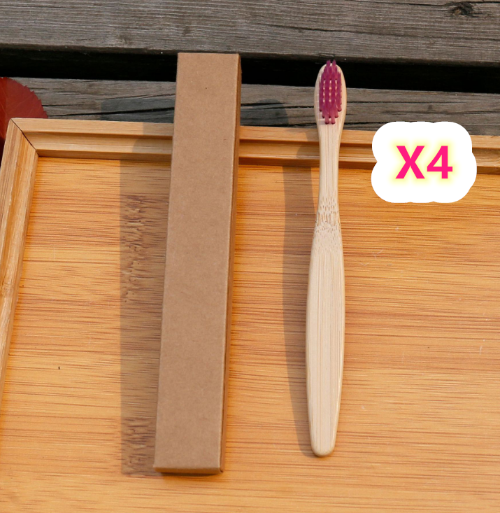 Natural Bamboo Soft Bristle Toothbrush