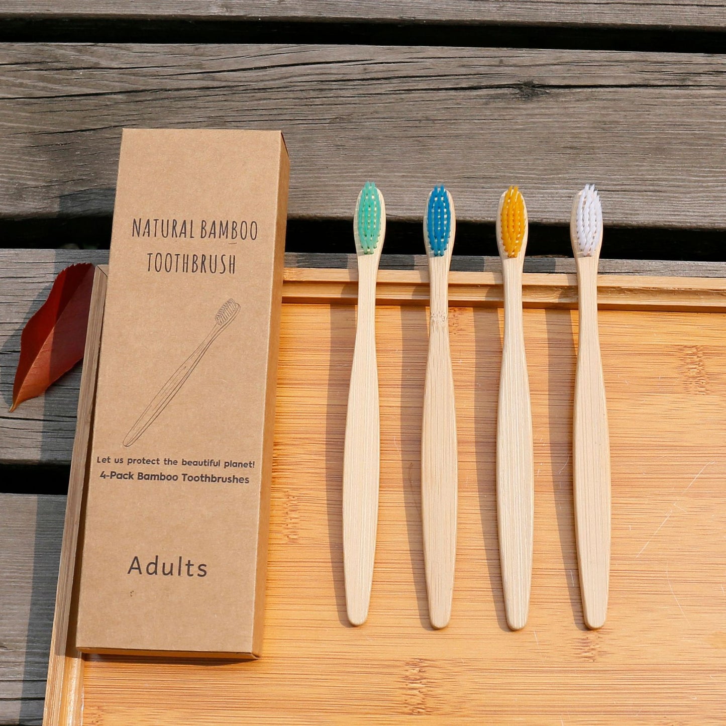 Natural Bamboo Soft Bristle Toothbrush