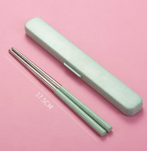 Eco-Preferred Portable Chopsticks With Case