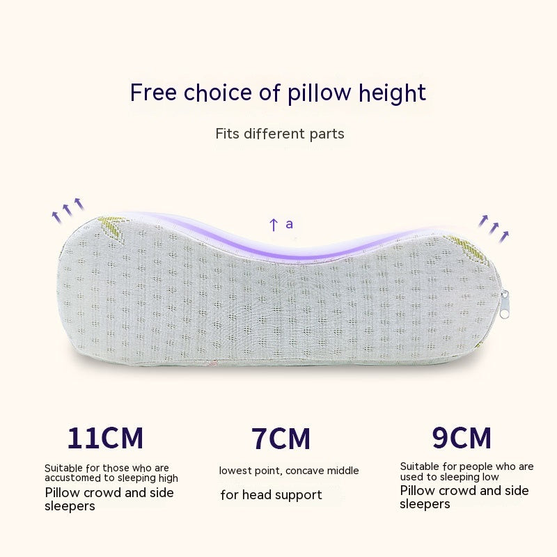 Memory Pillow Slow Rebound Wave Neck Protector