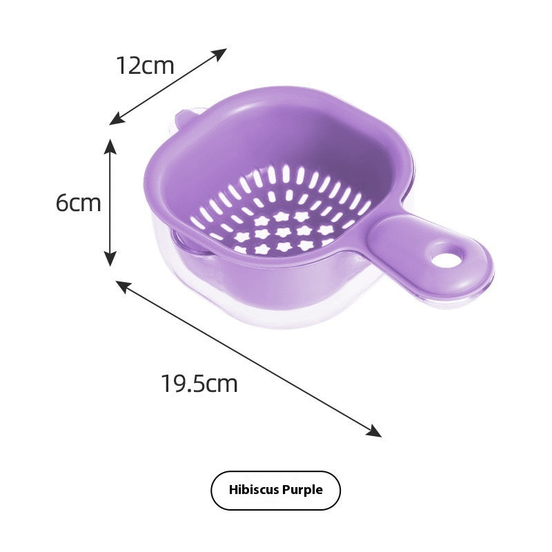 Double Drain Basket With Handle - Keep Cooking Fun