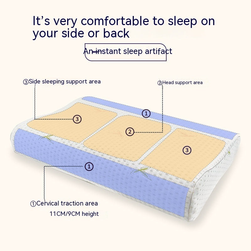 Memory Pillow Slow Rebound Wave Neck Protector