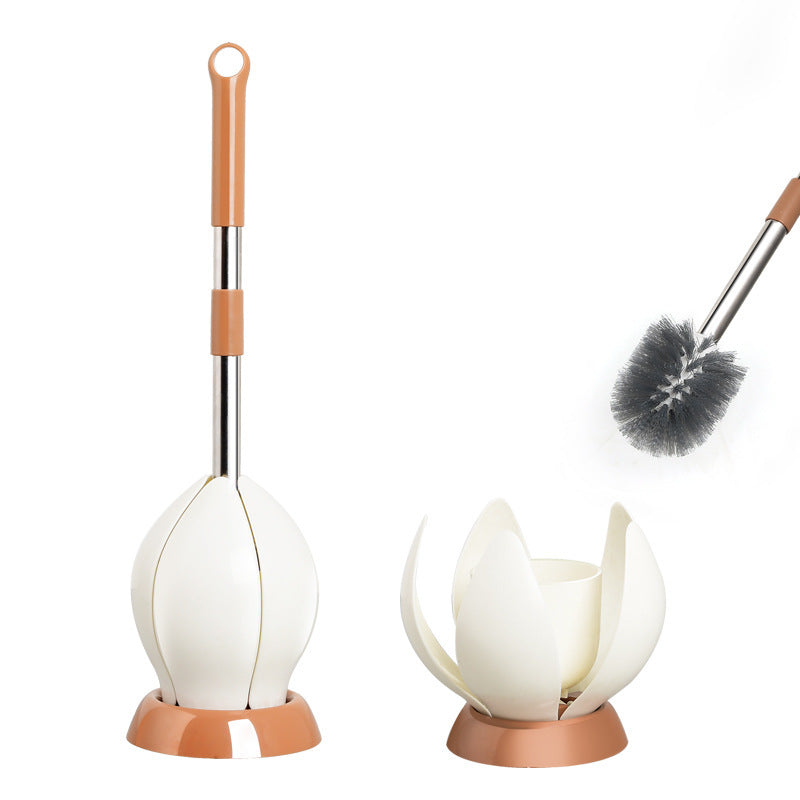 Soft Bristle Toilet Brush + Flower Holder