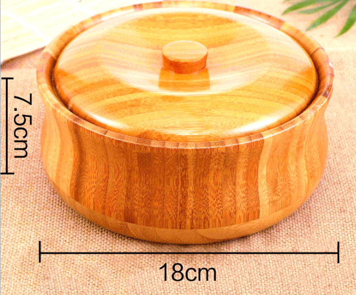 Roueche Kitchen Essentials: Well Hand-Crafted Bamboo Bowls for Home Appliances