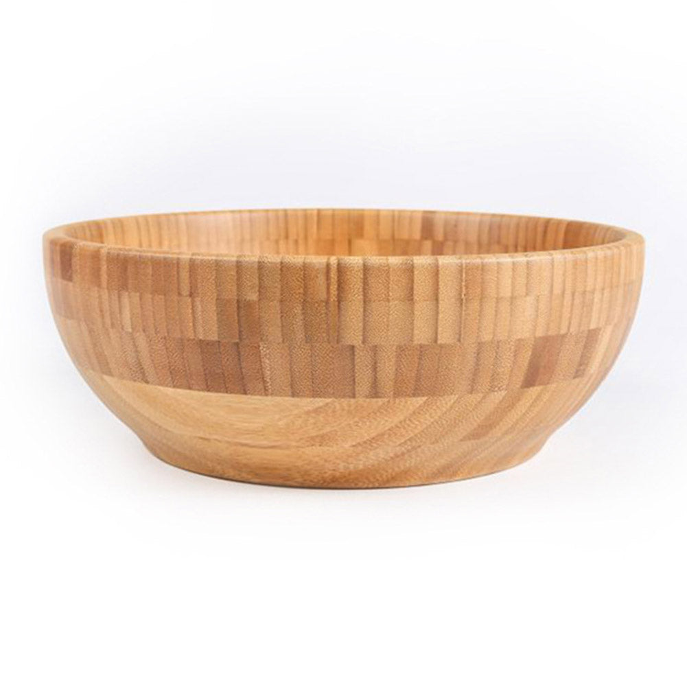 Roueche's Unique Craft Bamboo Salad Bowl